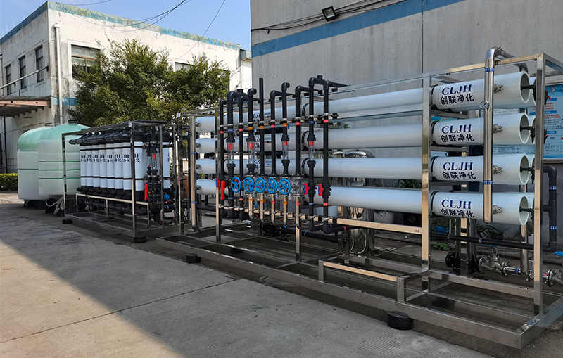 江苏荃智顺电子科技有限公司 250T/d废水处理设备及70T/d回用水设备