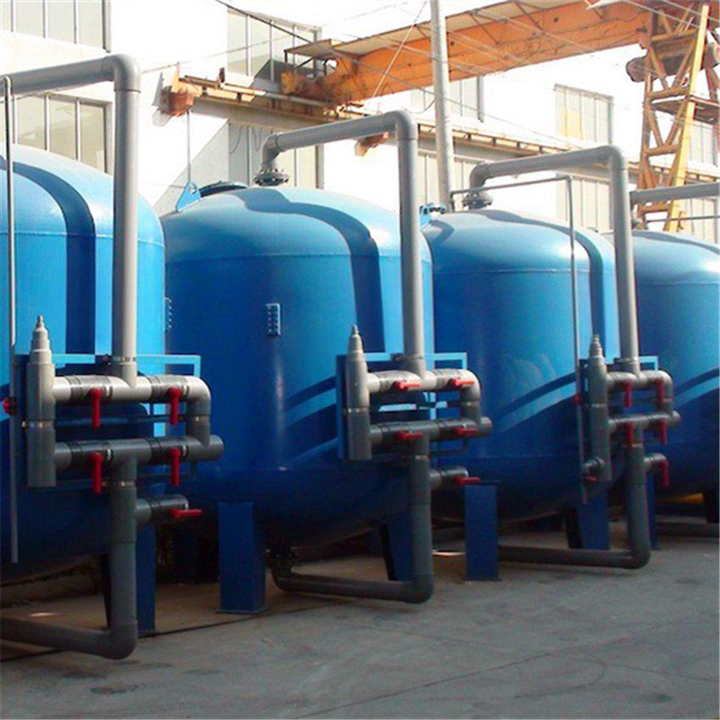 50t/h雨水净化回用，雨水过滤砂缸，过滤器