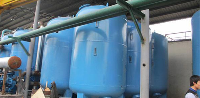 印染废水过滤器安装现场