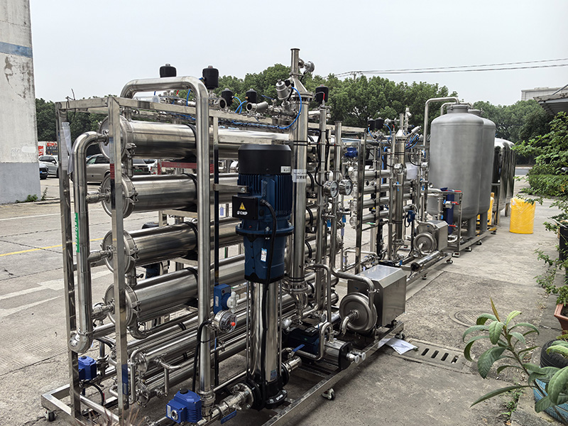 8t/h+2t/h制药纯化水设备